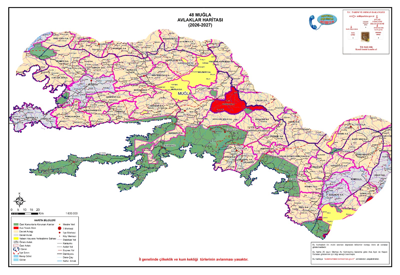 AVLAK HARİTASI